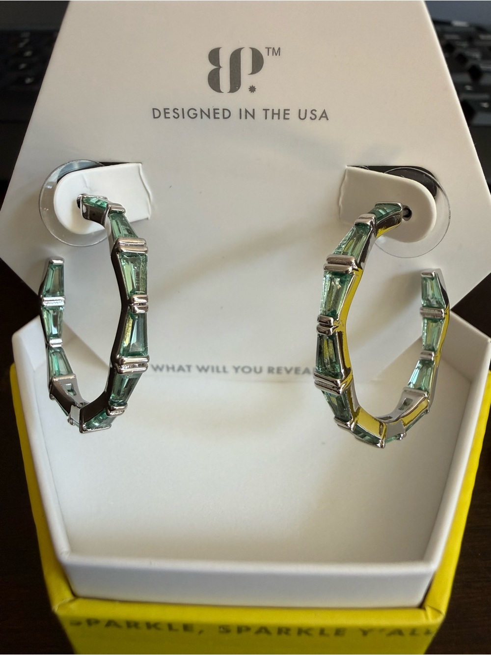 Bomb Party OG Earring “Tiara Hoops”